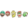 Super Mario™ 5er-Pack Jibbitz-Schuhanhänger Super Mario™ 5er-Pack Jibbitz-Schuhanhänger