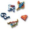 Superman 5er-Pack Jibbitz-Anstecker