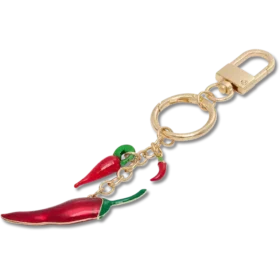Taschenanhänger „Scharfer Pfeffer“