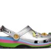 The Powerpuff Girls x Classic Clog Kids „Metallic Silver“