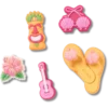 Tiki Vacation 5er-Pack Jibbitz-Anstecker