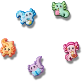 Tiny Axolotls 5er-Pack Jibbitz-Anstecker