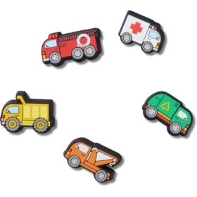„Tiny Work Trucks“ – 5er-Pack Jibbitz-Anstecker