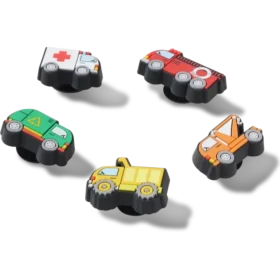 „Tiny Work Trucks“ – 5er-Pack Jibbitz-Anstecker