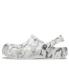 Unisex-Sandalen von Bayaband – Weiß Camo „Gray White“