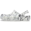 Unisex-Sandalen von Bayaband – Weiß Camo „Gray White“