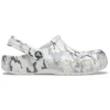 Unisex-Sandalen von Bayaband – Weiß Camo „Gray White“