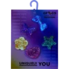 UV-reaktive Squish Jibbitz™-Anstecker im 5er-Pack UV-reaktive Squish Jibbitz™-Anstecker im 5er-Pack