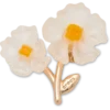 Weiße Jibbitz-Anstecker mit Blumenmotiv Weiße Jibbitz-Anstecker mit Blumenmotiv