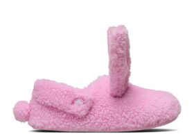 Wmns Classic Cozzzy Bunny Hausschuh „Pink Tweed“